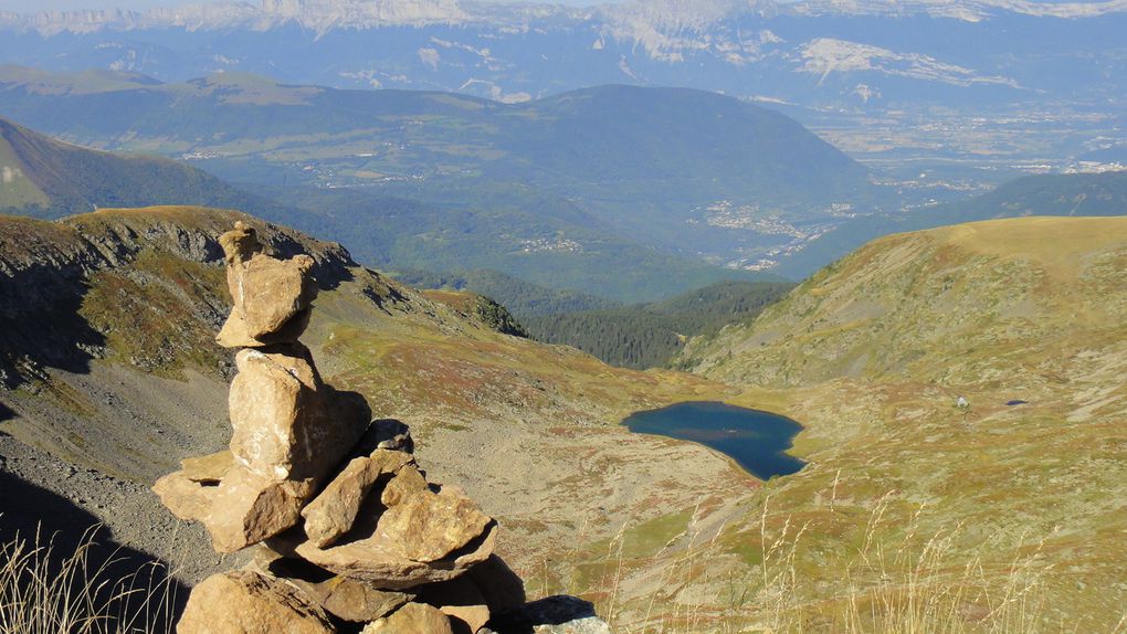 Le Taillefer (2857m), par le Périmètre, Lac Fourchu et Lac de Brouffier