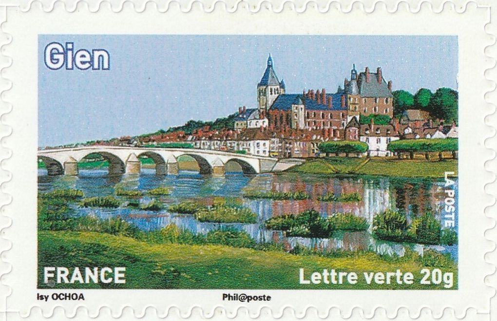 La région Centre-Val de Loire dans la philatélie française (6/). Le Loiret