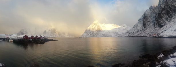 Les îles Lofoten , le film