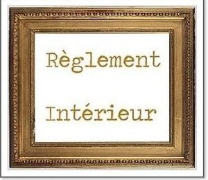 Règlement intérieur