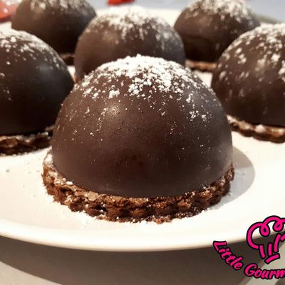 Dôme poires chocolat 