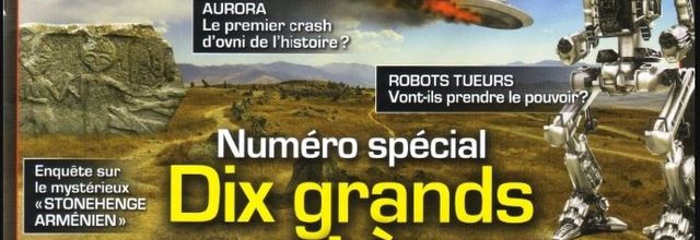 Le blog Les Archives du Savoir Perdu signale la parution du magazine Science et Inexpliqué