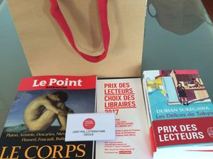 Soiree de remise des prix du Livre de Poche 2017