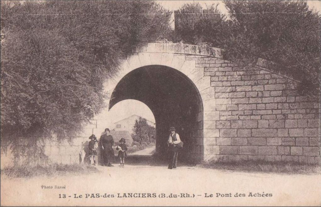 Carte postale Le Pas des Lanciers (13) où le théâtre se produisit en 1910