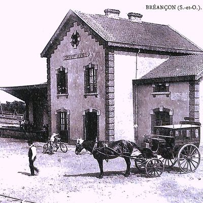 Station (gare) de Bréançon & Grisy les Plâtres (95) suite 2