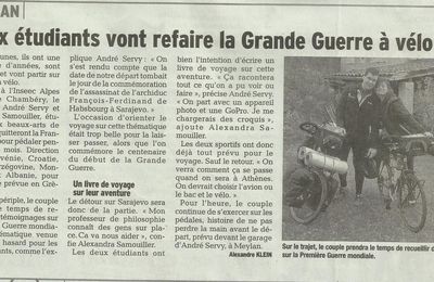 On parle de nous dans la presse !!