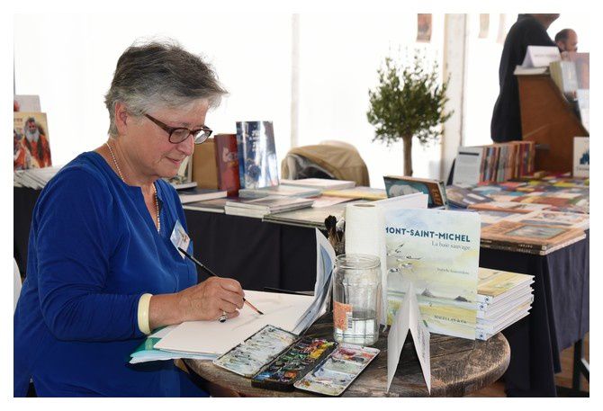 Saint Vaast la Hougue : salon du livre Ancres et encres