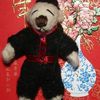 mon petit ours chinois en laine cardée