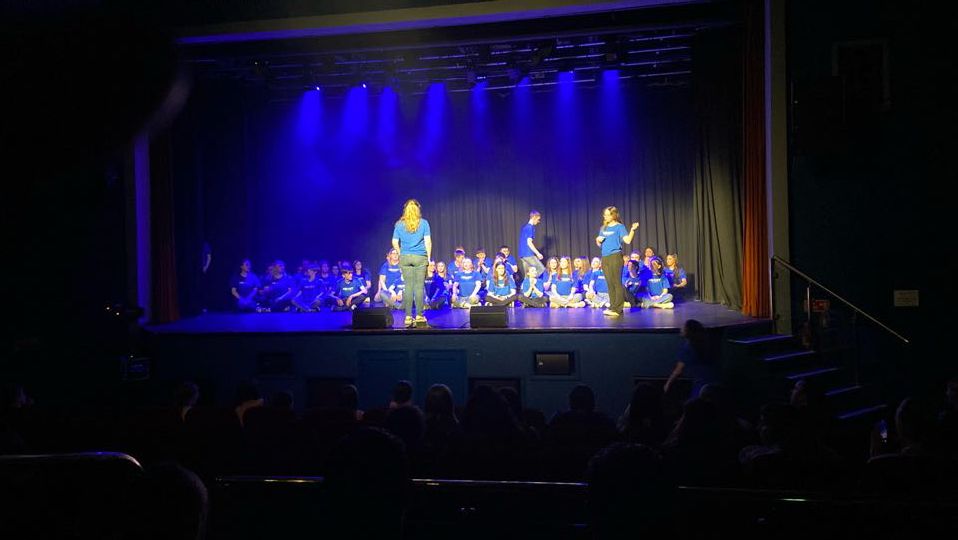 Scenes from the live show