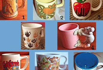 Vintage et rétro : mugs en céramique !