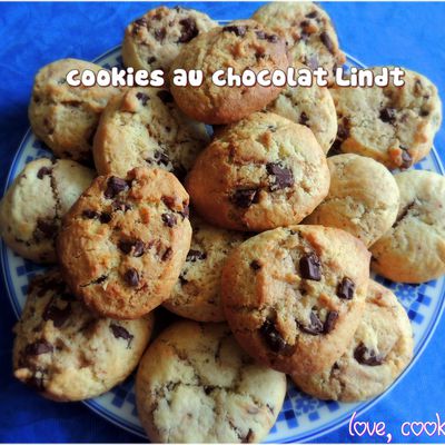 Cookies aux pépites de chocolat LINDT 