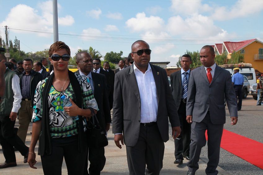 Dans le cadre du IIè anniversaire de la IVèRépublique, le couple présidentiel, Andry et Mialy Rajoelina, a inauguré le «Coliseum de Madagascar» sis à Antsonjombe. 1ère partie. Photos: Harilala Randrianarison