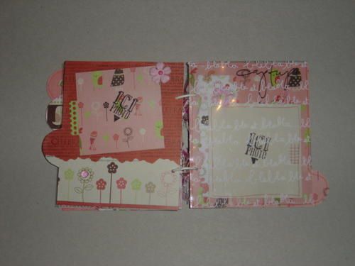 cet album presente tous mes mini albums en scrap