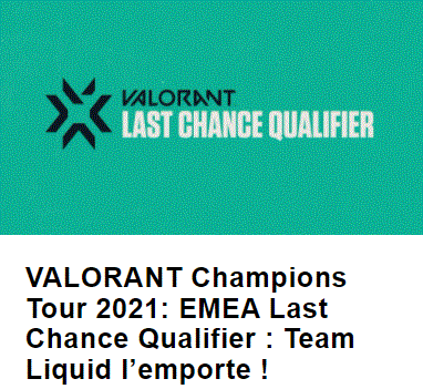 Gaming : Fuze Forge vous informe sur le VALORANT Champions Tour 2021