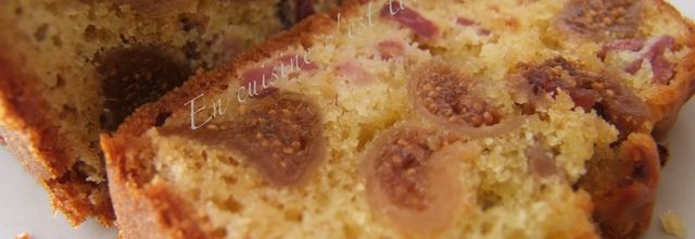 Cake aux figues et aux magrets séchés