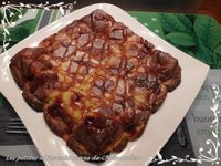 Clafoutis aux abricots et caramel au beurre salé