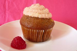 Cupcakes Framboises & Cacao