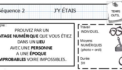 5e Séquence 2 J'y étais
