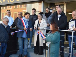 Inauguration de l'HEXAGONE, rue Clemenceau à Algrange