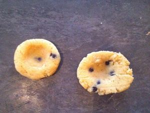 Cookies coeur nutella 