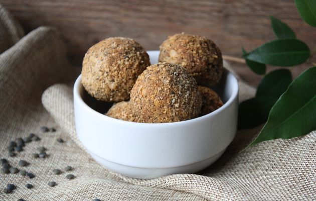 Boulettes de lentilles façon meatballs d’Ella, d’abord pour se faire plaisir mais aussi parce que c’est à IGbas 