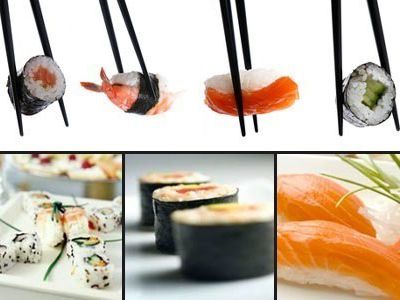 Votre Sushi à Domicile la nuit sur Paris