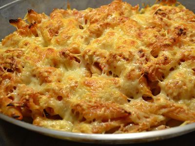 Gratin pennes  rigate au cookeo