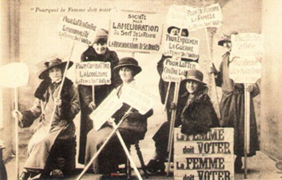 vote femmes France depuis