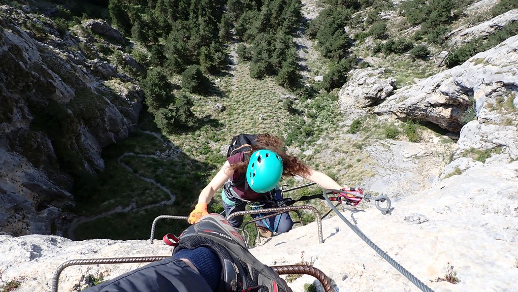 Via ferrata du Baus de la Frema - LA COLMIANE