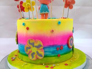 Gateau Trolls Poppy cook