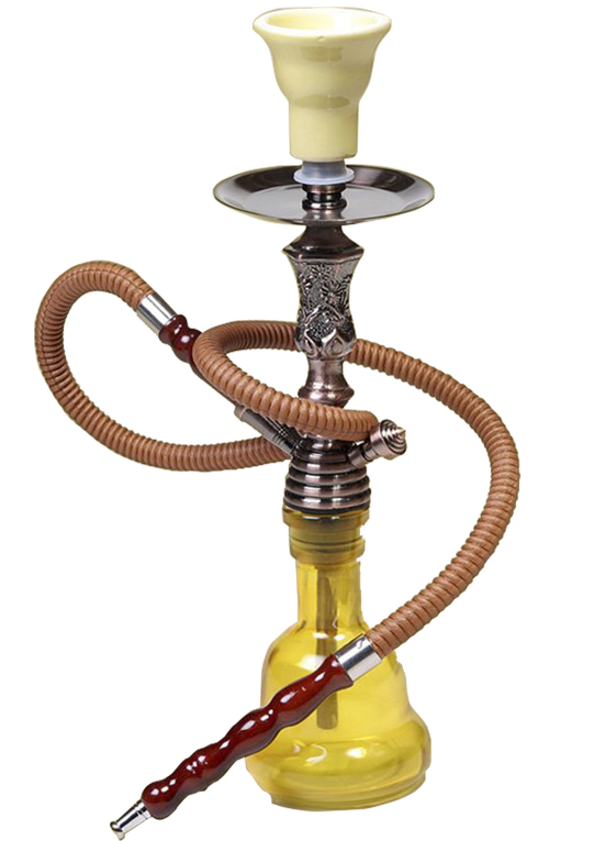 Le narguilé (chicha, hookah) sous un fond transparent (Clipart et Png)