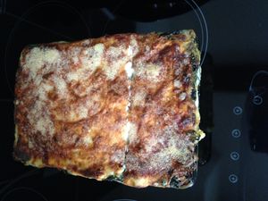 Lasagnes chèvre épinards