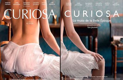 L'affiche du film français Curiosa, modifiée en Espagne