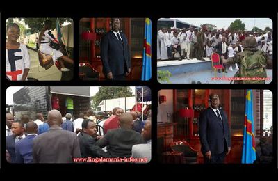 J. #Kabila & Félix #Tshisekedi Cérémonie de Passation de Pouvoir #InvestitureRDC Base Nde Makambu