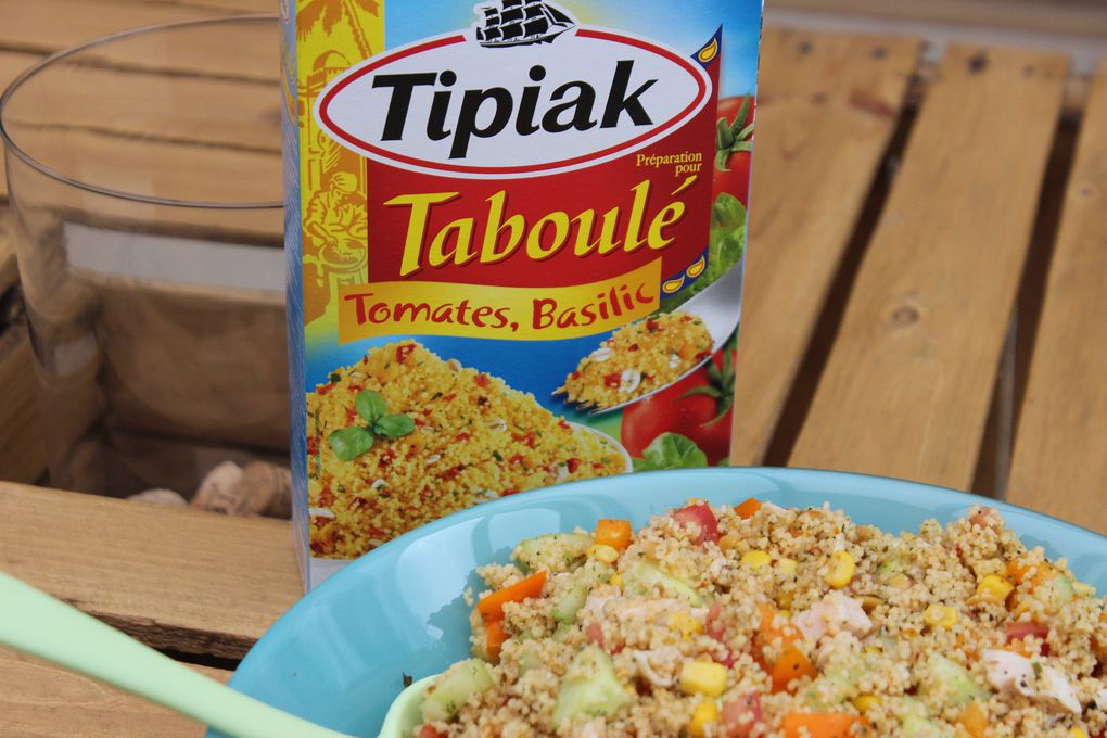 TABOULE AU POULET EXPRESS POUR FAINÉANTES