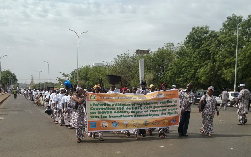 défendre les droits des femmes ménagères en Afrique de l'Ouest - l'association ADDAD