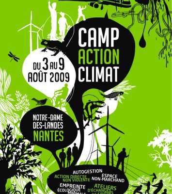 Camp Action Climat à Nantes du 3 au 9 août.