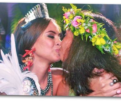 Miss Tahiti... lesbienne !?