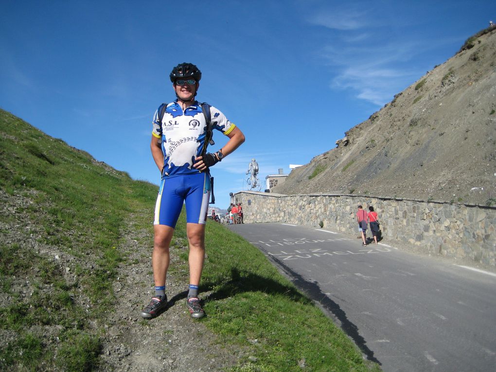 Sortie Club dans le secteur des Cols du Tourmalet, Aspin, Sencours, Beyrêde et Pic du Midi de Bigorre, le 11 juillet 2009.