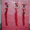 Tableau n°113 : Femmes en rouge