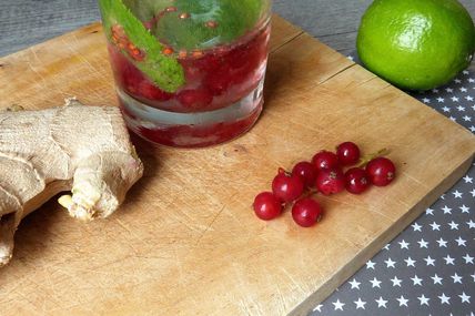 Mojito au Gingembre et à la Groseille