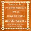 VOTE DE LA CROP EN LIGNE