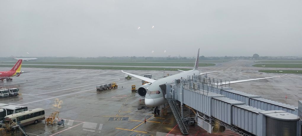 Barcelone Doha, Hanoi, Nam Binh, baie d'Halong, ile de Cat Ba, Hoi An, Tuy HOA, Buon Ma Thuot, Dalat, Ho CHi Minh Ville, Can Tho, Hanoi, Sapa, Lao Cai, Chine, Fansipan, Lao Cai Hanoi train de jour, Barcelone.