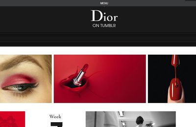 Dior est sur Tumblr !