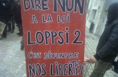 Mobilisation contre la LOPPSI 2