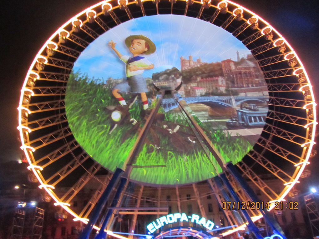 LA FETE DES LUMIERES A LYON 2014