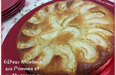 Gâteau Moelleux aux Pommes et au Mascarpone