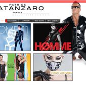 Site officiel Patrice Catanzaro styliste mode fetish France