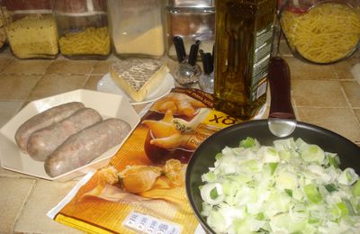Mes Aumonières d'Andouillettes, Poireaux et St Nectaire