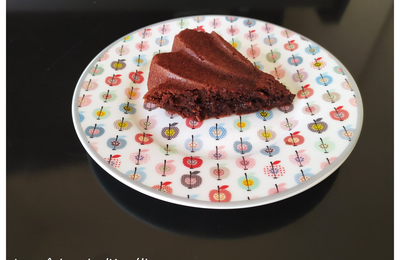 Fondant au chocolat et amandes